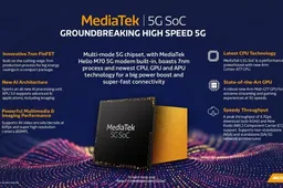 MediaTek announces Helio M70 its first 5G-ready chipset built on 7nm process
