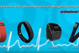 Cubot V2 dynamic heartrate sensor compared with the competition