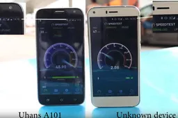 Uhans A101 shows off the 4G benefits