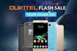 Oukitel devices available in a flash sale