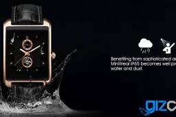 Zeblaze MiniWear -  new smartwatch from Zeblaze captured on video