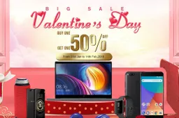 Valentine's Day Sale is Up on Geekmaxi - Buy 1 Get 50% Off on the 2nd