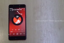 Watch: Elephone P8 Premium NXP Audio Amplifier in Action