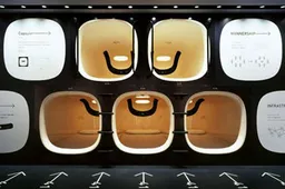 Space Age Capsule Hotel Opening In Shanghai