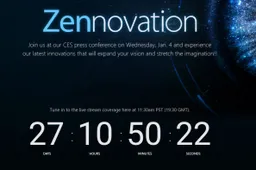 Asus's Zennovation event is set for CES 2017