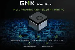 GMK NucBox palm-sized mini PC coming to Indiegogo
