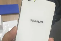 Another stylish mid-ranger! Spy photos of the Siswoo i8 with 2.5D display