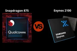 Samsung Exynos 2100 chip CPU frequency exceeds Snapdragon 875 & saves more power