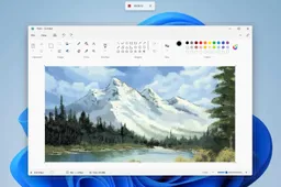 Windows 11 Snipping Tool starts the video recording function