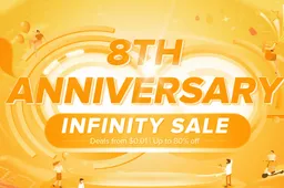 Join the big party with Geekbuying 8th anniversary promo