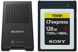 Sony introduces CFexpress Type-B memory card with write speed exceeding 1GB/s