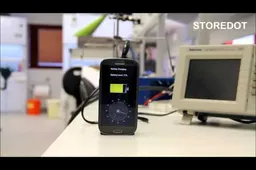 Storedot's Battery Powers Your Phone And Charges In Under A Minute