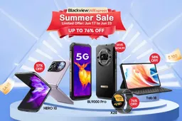 Up to 76% Off! Join Blackview to Snag Amazing Tech Bargains on Summer Sale