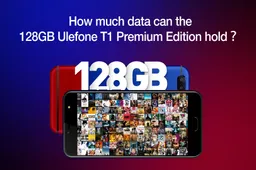 Video : Ulefone T1 Premium Edition dazzles with its storage space