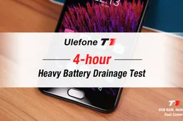 Ulefone T1 Shows Endurance With 4 Hour Battery Test