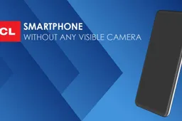 TCL is preparing to launch a smartphone with invisible cameras