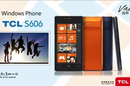 TCL expand with a low-cost Windows TCL S606 phone