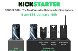 DOOGEE S90 opens modular smartphone era, allows users to switch modules at will