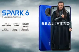 Tecno Spark 6 announced with 6.8-inch LCD, Helio G70 and 5000mAh battery