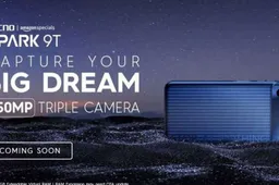 Tecno Spark 9T Will Launch In India Today, Amazon Availability Confirmed