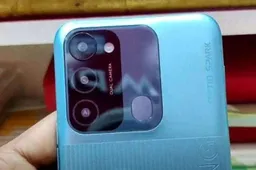 Tecno Spark Go 2022 Live Images Leaked, Partial Design & Specs Tipped