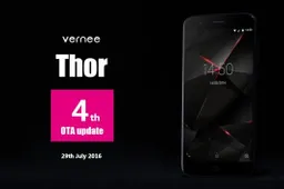 Fourth OTA firmware upgrade for Vernee Thor is out