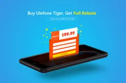 Ulefone will fully rebate 36 Ulefone Tiger lucky buyers