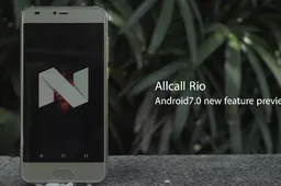 Watch: AllCall Rio and its new Android 7.0 Nougat Features