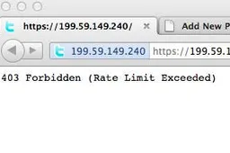 Server Workaround For Twitter Already Blocked In China!