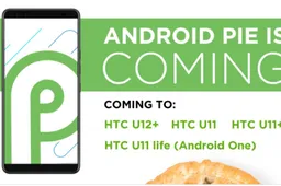 HTC announces Android Pie update plans for 4 of its flagship phones