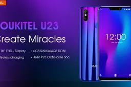 OUKITEL new model leaked - OUKITEL U23 with gradient colors