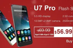 Oukitel U7 Pro - budget friendly 3G phone for 56.99$