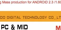 UDO Digital Have a 1.6Ghz Android 2.3 Tablet in the Works!