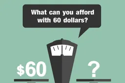 What can you get for 60 dollars?