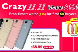 Uhans A101s ready for shipping and Singles Day discounts