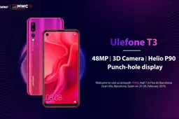 Ulefone T3 with punch hole camera will debut at MWC 2019 and more