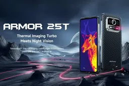 Ulefone Armor 25T Unveiled: Thermal Imaging & IR Night Vision Rugged Phone at a New Low Price
