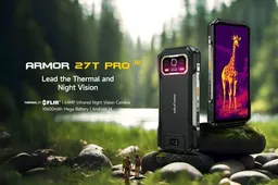 Ulefone Unveils Armor 27T Pro: Flagship Rugged Phone with FLIR Thermal & IR Night Vision