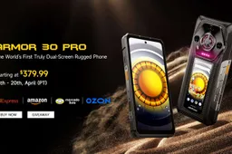 Now on Sale! Ulefone Armor 30 Pro Available Globally - Meet The World's First Dual Main Screen Rugged Phone