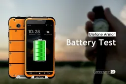 Ulefone Armor official battery test