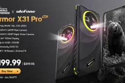 Ulefone Armor X31 Pro Kicks Off First Sale on AliExpress: the First 5G-enabled Rugged Smartphone in the X Series