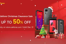 Ulefone Christmas Sale is ON! Up to 50% OFF on their Official Site