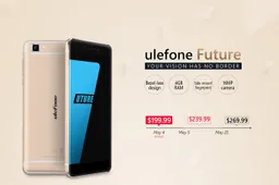 Ulefone Future presale starting May 4th with 199.99$ Flash Deal