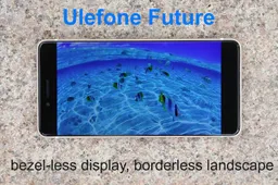 Ulefone Future boasts its bezel-less display on video
