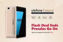 Ulefone Future sold 2000 pieces in mere seconds during the flash presale