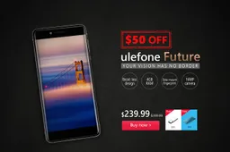 Ulefone Future going to ship immediately after presale period ends