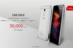 30.000 pieces of UMI Max pre-ordered, shipping starts today