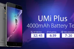 UMI Plus battery tests shows some good endurance