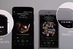 UMI London vs. iPhone 6S battery endurance test