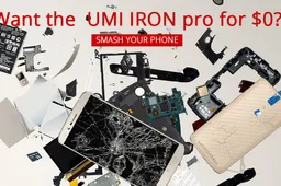 UMi ask Elephone P8000 owners to smash their phones for a CHANCE to own an Iron Pro